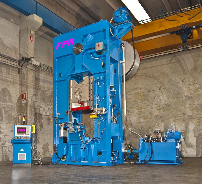 FPM BF-4000 - Brass Hot Forging Press - 2