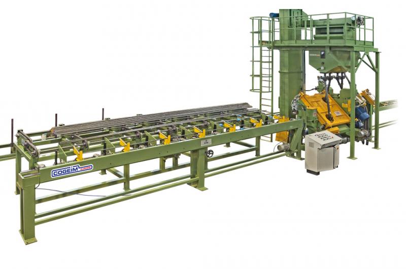 Cogeim Shotblasting machine for wires and bars - Shotblasting Machines