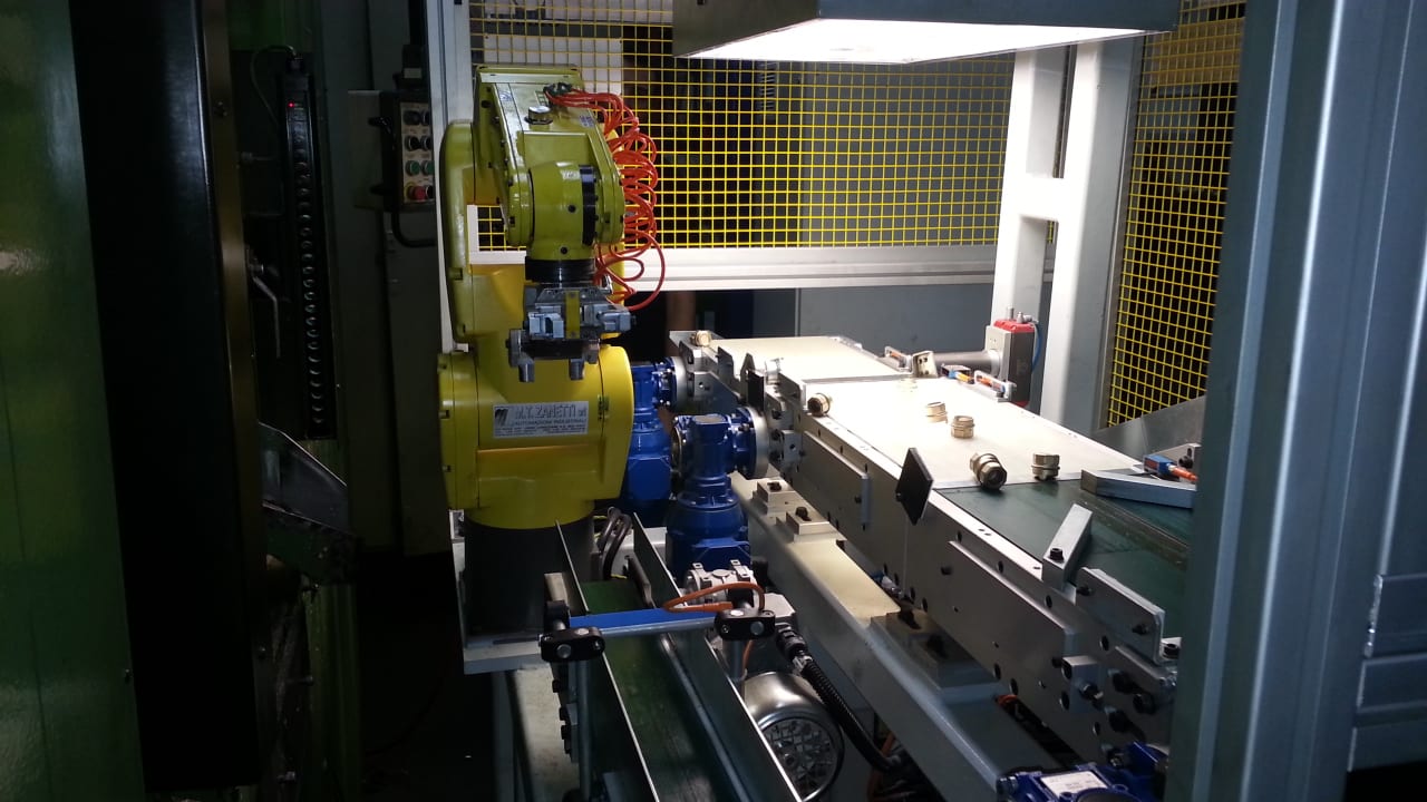 M.T. ZANETTI - FANUC - 6 Axis Loading and Unloading Robot for Transfer Machines - Robotized Automation Applications - 19