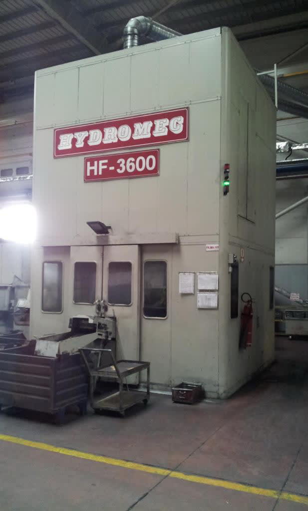 Hydromec HF 3600 - IS SOLD - Brass Hot Forging Press - 22