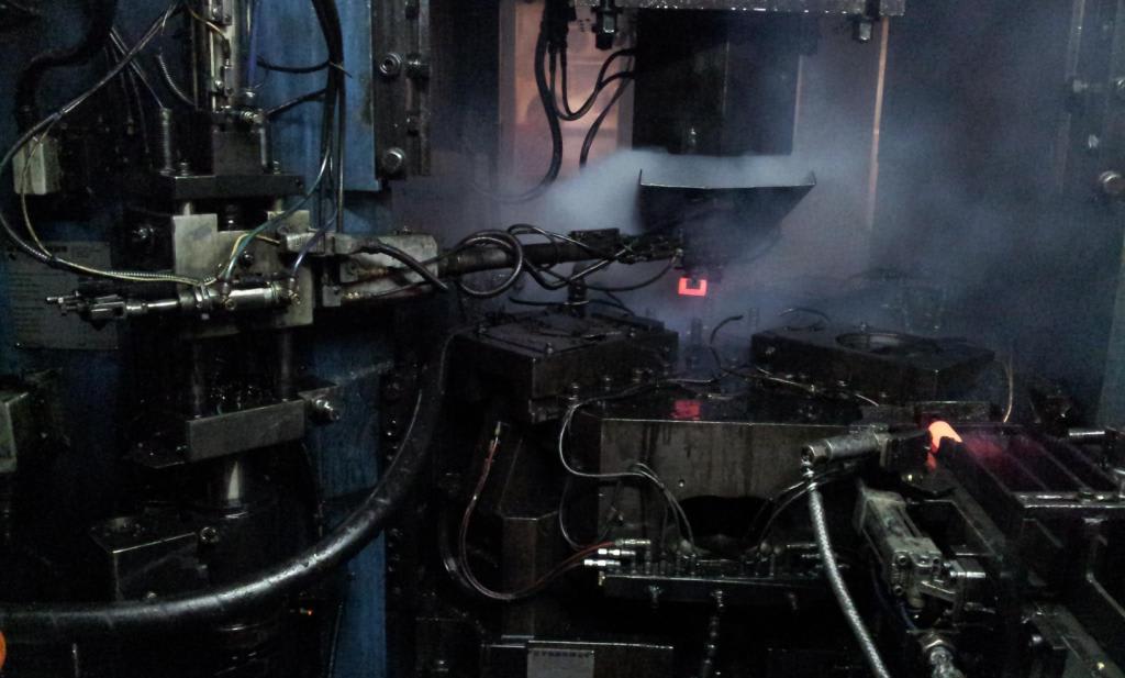 Hydromec HF 3600 - IS SOLD - Brass Hot Forging Press - 24