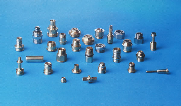 AEB Torneria Ürün 387 - Machined Brass and Steel Pieces - 8