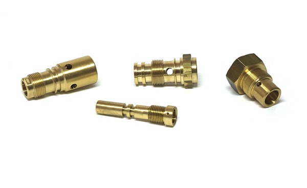 AEB Torneria Ürün 387 - Machined Brass and Steel Pieces - 21