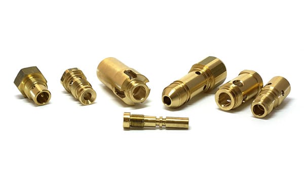 AEB Torneria Ürün 387 - Machined Brass and Steel Pieces - 23