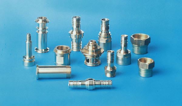 AEB Torneria Ürün 387 - Machined Brass and Steel Pieces - 5