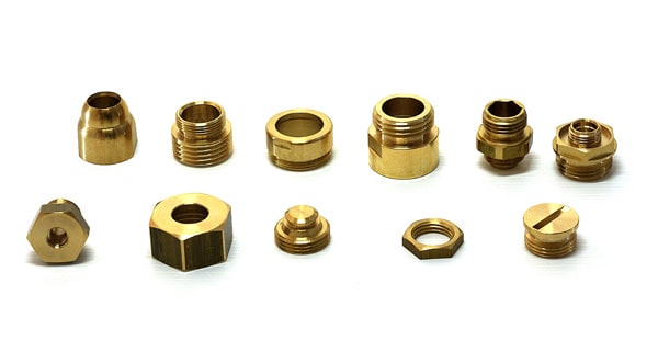 AEB Torneria Ürün 387 - Machined Brass and Steel Pieces - 25