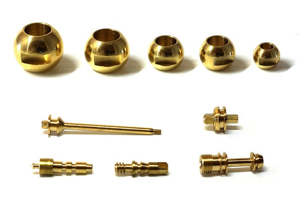 AEB Torneria Ürün 387 - Machined Brass and Steel Pieces - 20
