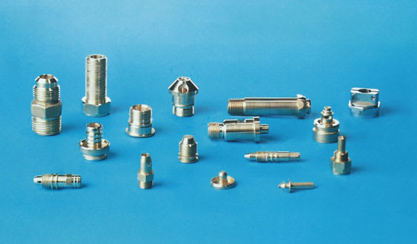 AEB Torneria Ürün 387 - Machined Brass and Steel Pieces - 17