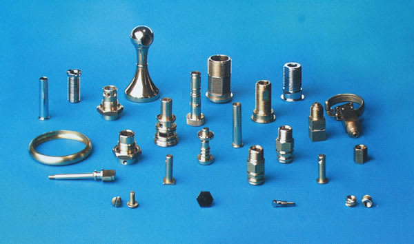 AEB Torneria Ürün 387 - Machined Brass and Steel Pieces - 12