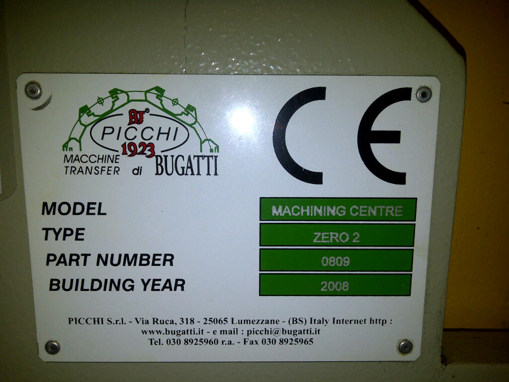 Picchi Zero 2 - Machining Centers - 8