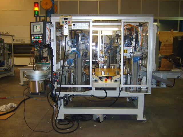 M.T. ZANETTI Assembling Machine for Curved and Straight Raditor Ball Valves - Assembling Machines