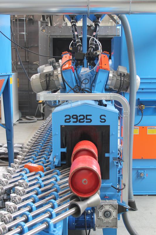Cogeim Shotblasting Machine for Gas Bottles or Pipes - Shotblasting Machines - 6