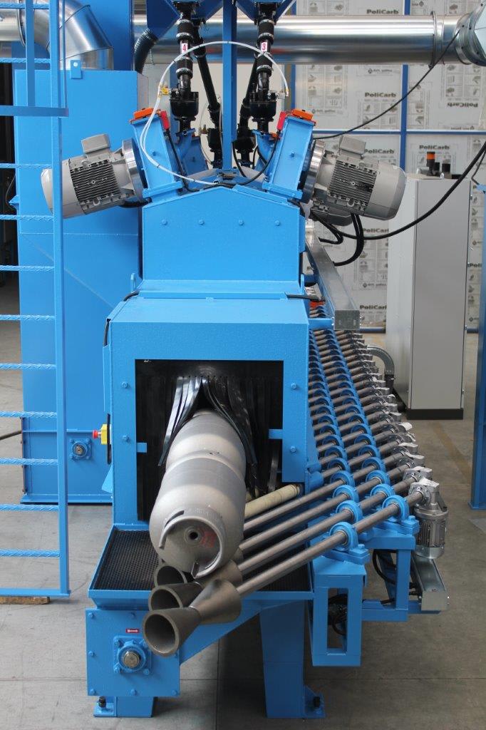 Cogeim Shotblasting Machine for Gas Bottles or Pipes - Shotblasting Machines - 4