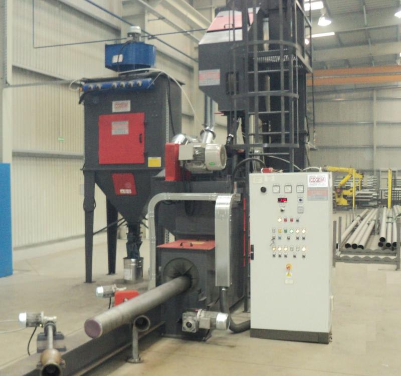 Cogeim Shotblasting Machine for Gas Bottles or Pipes - Shotblasting Machines - 7