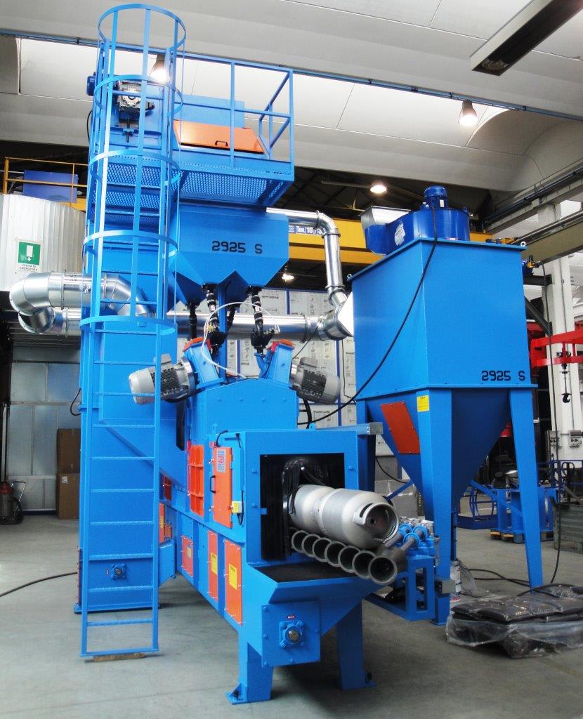 Cogeim Shotblasting Machine for Gas Bottles or Pipes - Shotblasting Machines - 3