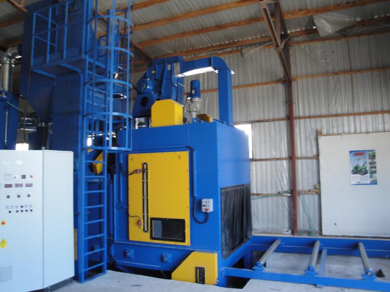 Cogeim Horizontal Sandblasting Machines - Orizontal Series - Shotblasting Machines - 8