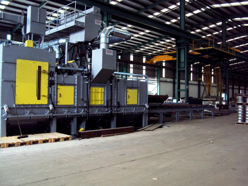Cogeim Horizontal Sandblasting Machines - Orizontal Series - Shotblasting Machines - 5