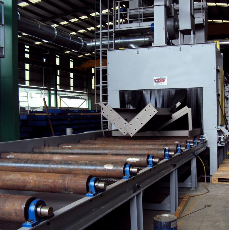 Cogeim Horizontal Sandblasting Machines - Orizontal Series - Shotblasting Machines - 7