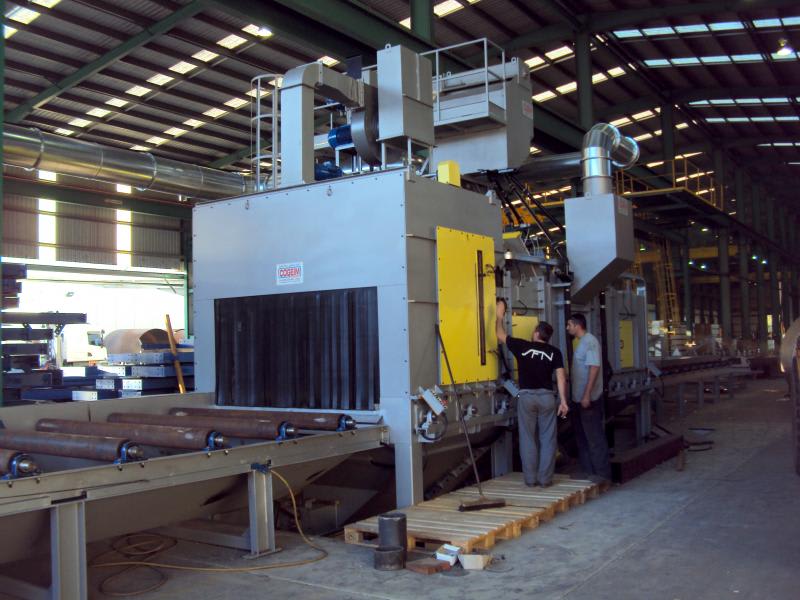 Cogeim Horizontal Sandblasting Machines - Orizontal Series - Shotblasting Machines - 3