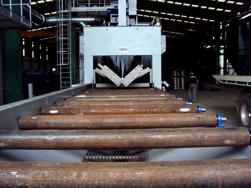 Cogeim Horizontal Sandblasting Machines - Orizontal Series - Shotblasting Machines - 6