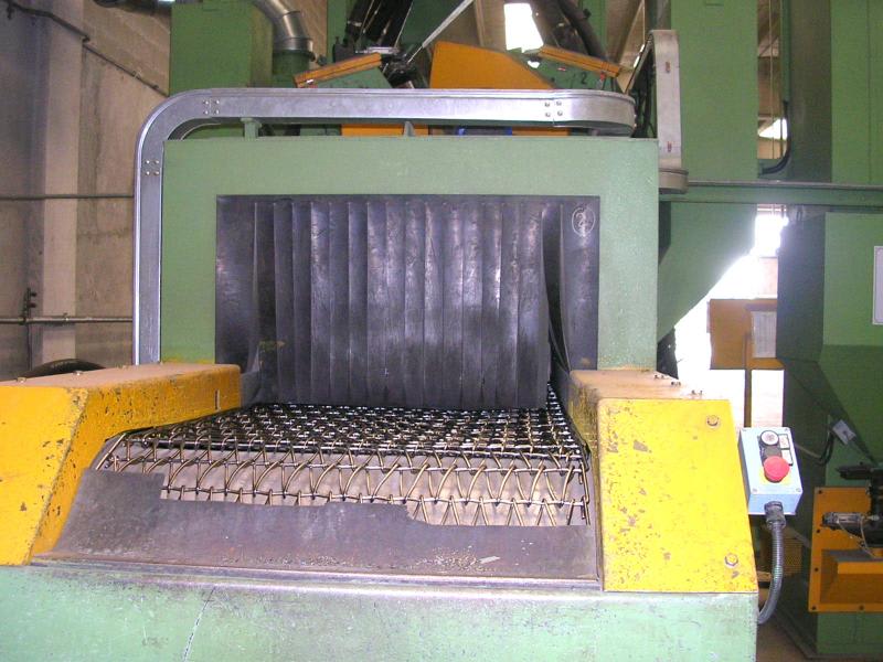 Cogeim Continuous feed – tunnel type - mesh-belt shot blasting machine for metallic parts - STL Series - Shotblasting Machines - 9