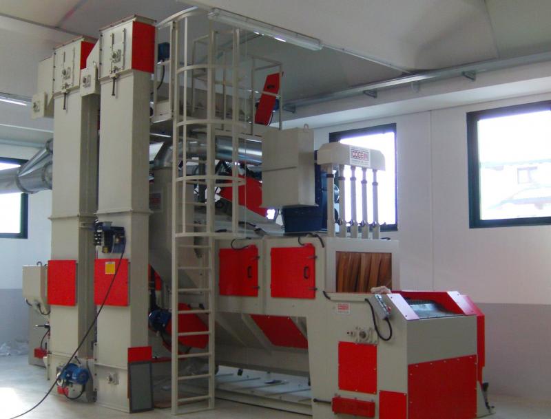 Cogeim Continuous feed – tunnel type - mesh-belt shot blasting machine for metallic parts - STL Series - Shotblasting Machines - 10