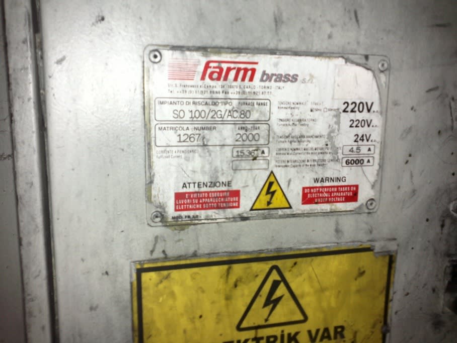 SATILMIŞTIR - Rovetta FO 200 - Hot Brass Forging Line - 3