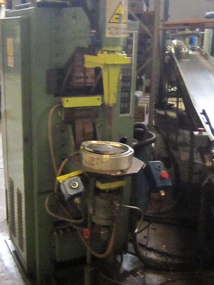 Tencere Dövme Hattı Vaccari PS10 600 ton Friksiyon Pres, Elektrikli ve Gazlı Fırınlar ve Punta Kaynak Makineleri - Steel Hot Forging Press - 12