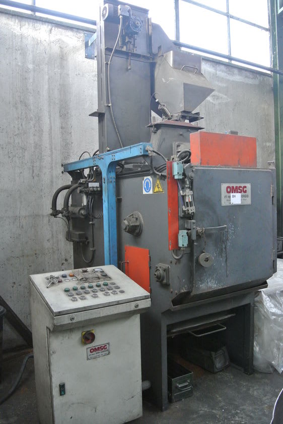 OMSG Kauçuk Bantlı Pirinç Parça Kumlama Makinesi - Shotblasting Machines - 2