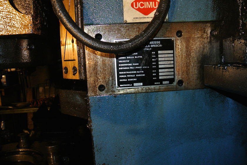 Rovetta SF 200 - Brass Hot Forging Press - 2