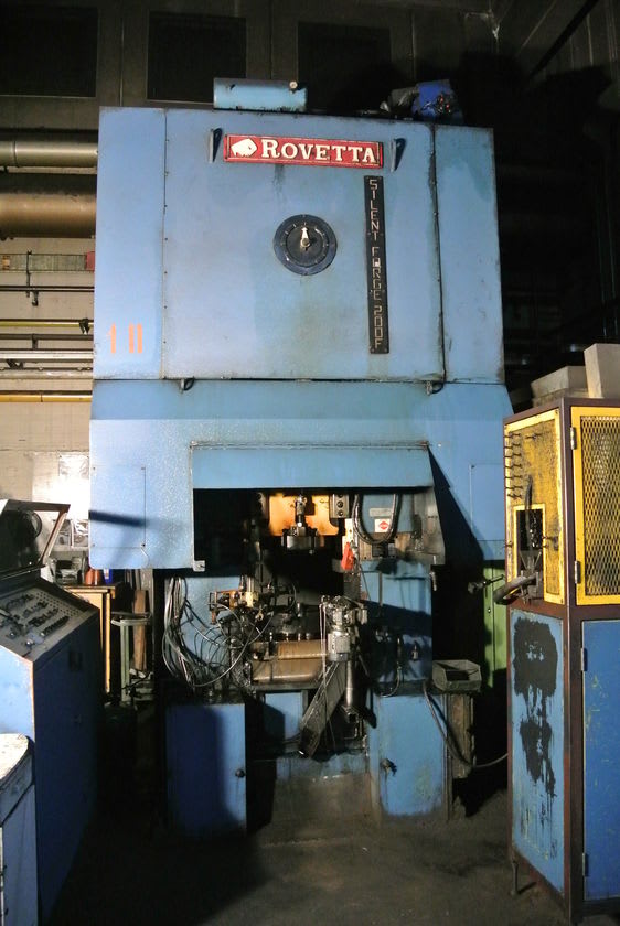 Rovetta SF 200 - Brass Hot Forging Press