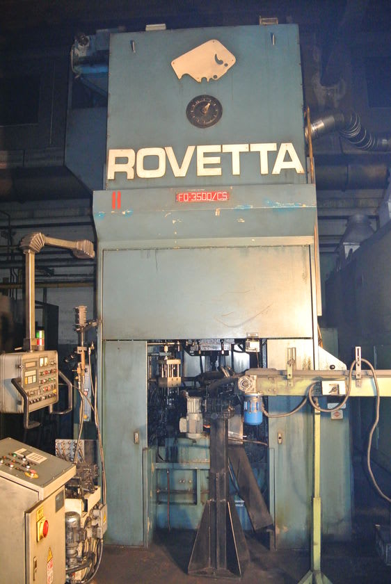 Rovetta SF 3500 - Brass Hot Forging Press