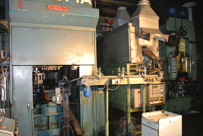 Rovetta SF 3500 - Brass Hot Forging Press - 2