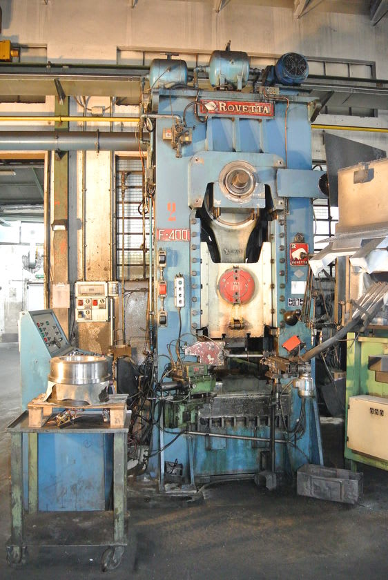 Rovetta F400 - Brass Hot Forging Press