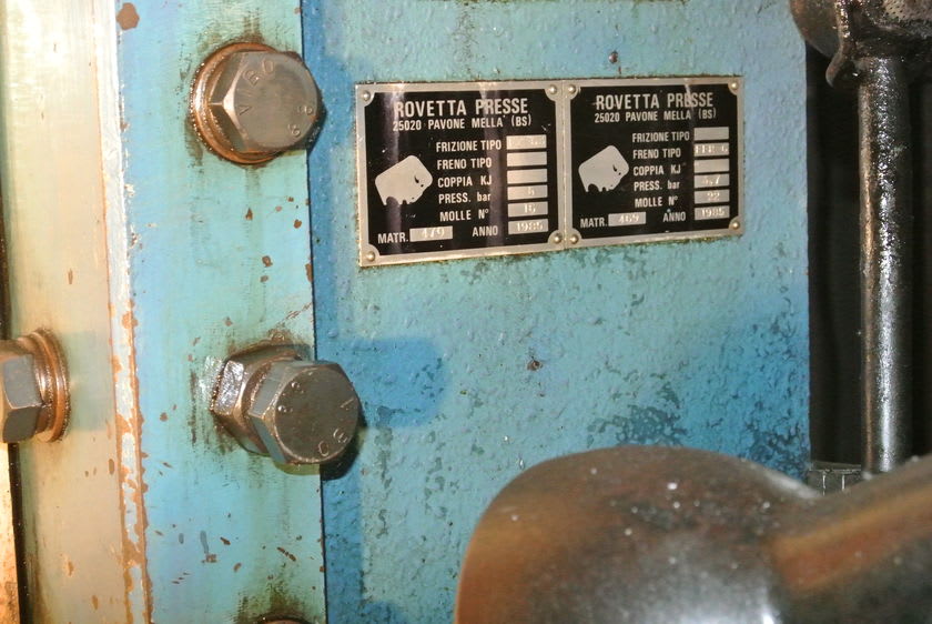 Rovetta F400 - Brass Hot Forging Press - 3