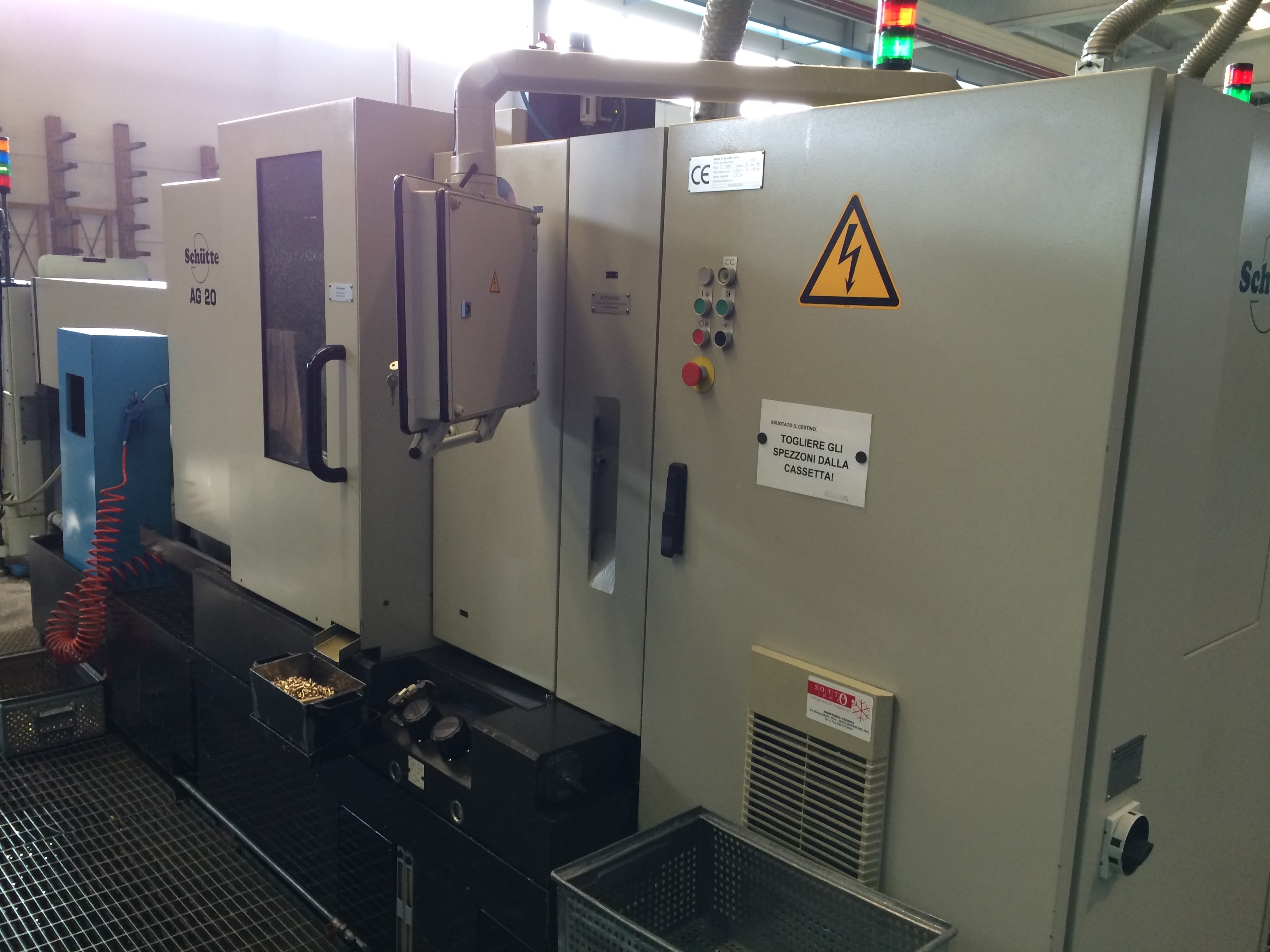 Schütte AG20 - 2000 ve 2002 model 2 adet Schütte AG20 - Multispindle Turning Machines - 2