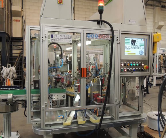 MT Zanetti Test Machine for Spherical Bearings - Assembling Machines