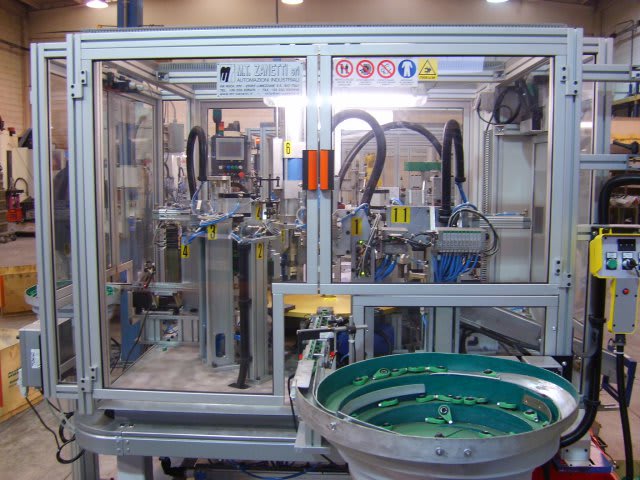 MT Zanetti Assembling Machine for Spherical Bearings - Assembling Machines