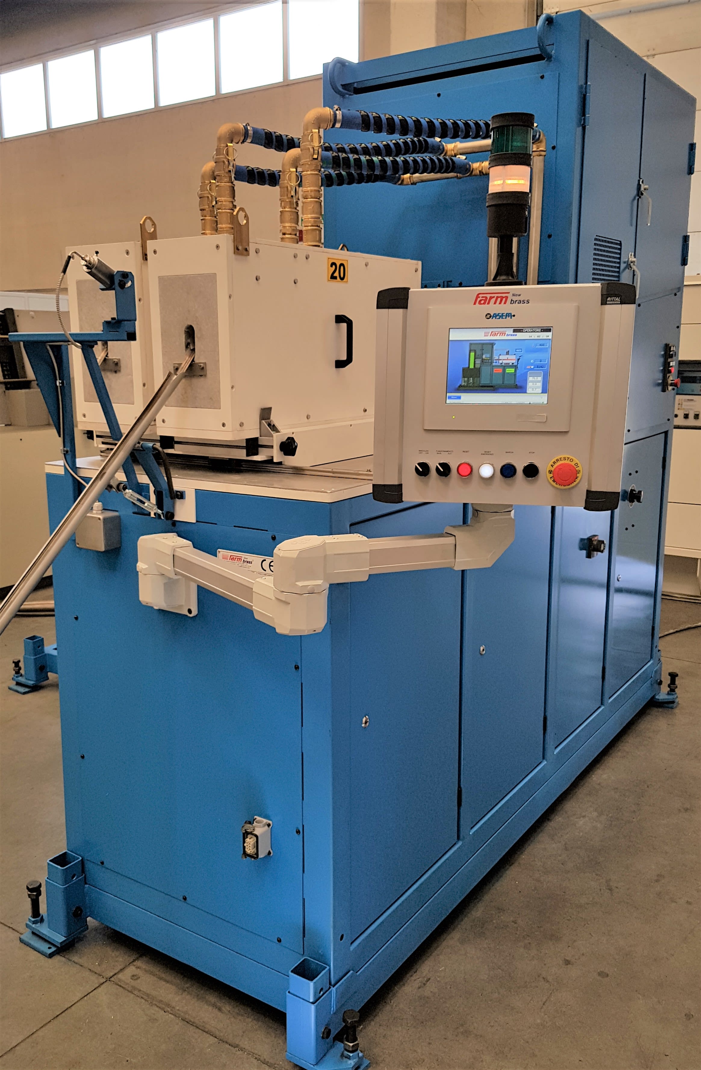 Farm Brass IGE - Automatic Induction Furnace for Brass Pieces - Furnaces