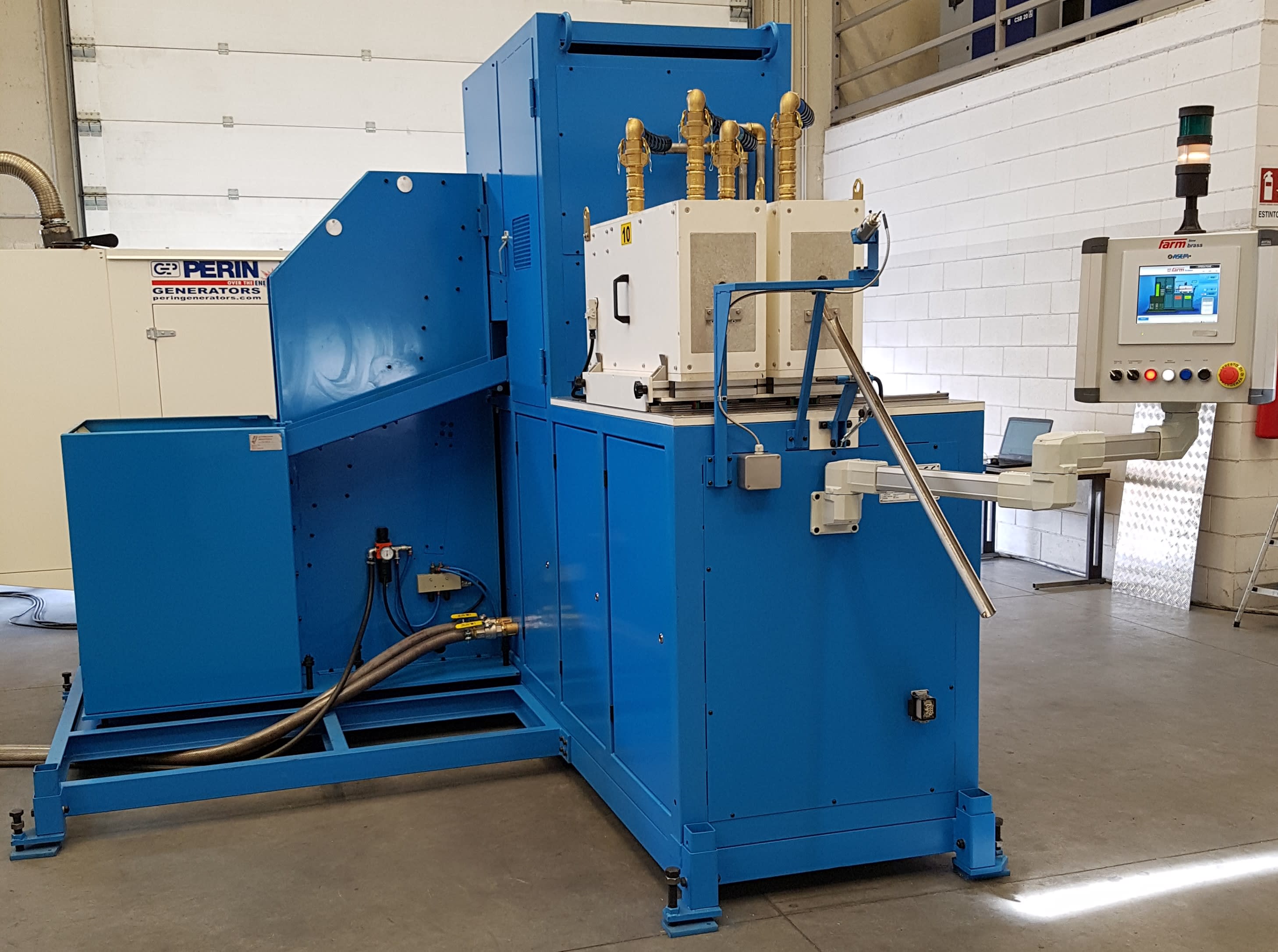 Farm Brass IGE - Automatic Induction Furnace for Brass Pieces - Furnaces - 4