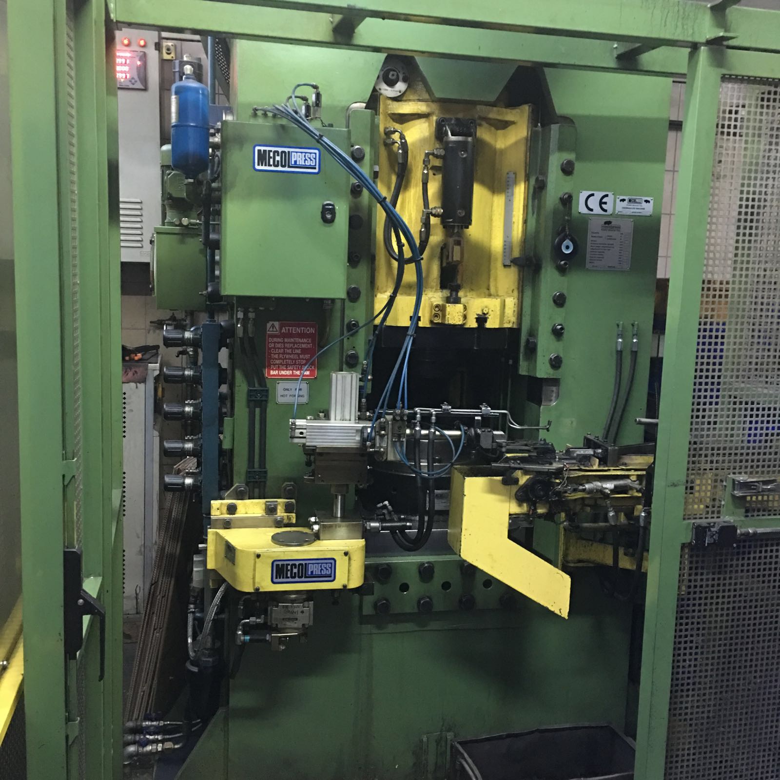 Mecolpress SOV/2 - Brass Hot Forging Press - 2