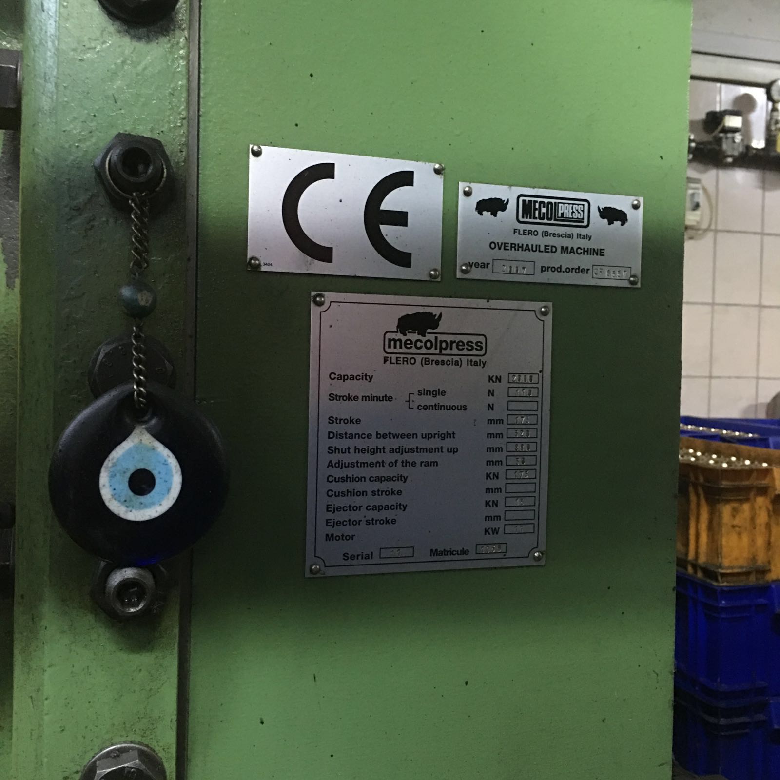 Mecolpress SOV/2 - Brass Hot Forging Press - 7