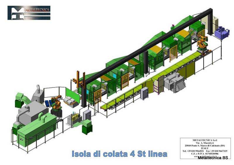 Metaltecnica Robotized Casting Cells for Aluminum - Diecasting Machines - 7