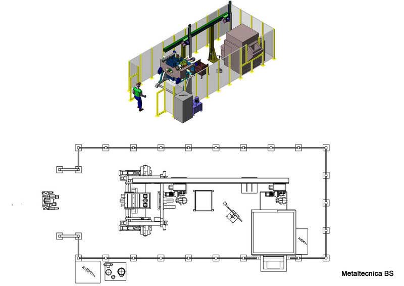 Metaltecnica Robotized Casting Cells for Aluminum - Diecasting Machines - 9