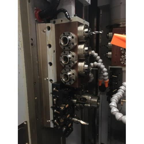 CHIAH CHYUN Otomatik Yüklemeli Çift Milli Torna - Lathe - 4