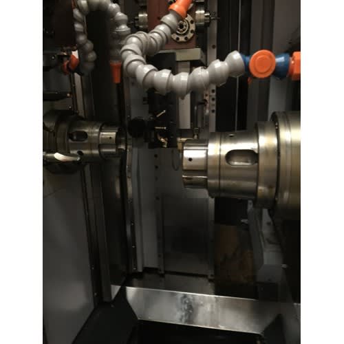 CHIAH CHYUN Otomatik Yüklemeli Çift Milli Torna - Lathe - 5