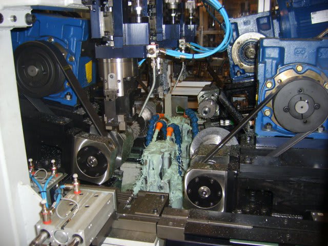 MT Zanetti Machine for Cutting Iron Square Spindle of Handles - Transfer Machines - 2