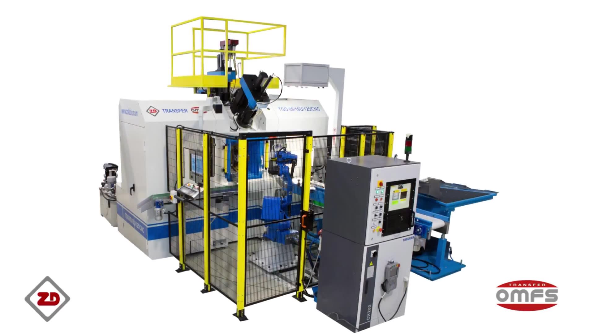 Zobbio - OMFS CNC Transfer Machine with 16 CNC Units, Reconstructed (Overhauled like new) with Ultimate Technology - Transfer Machines