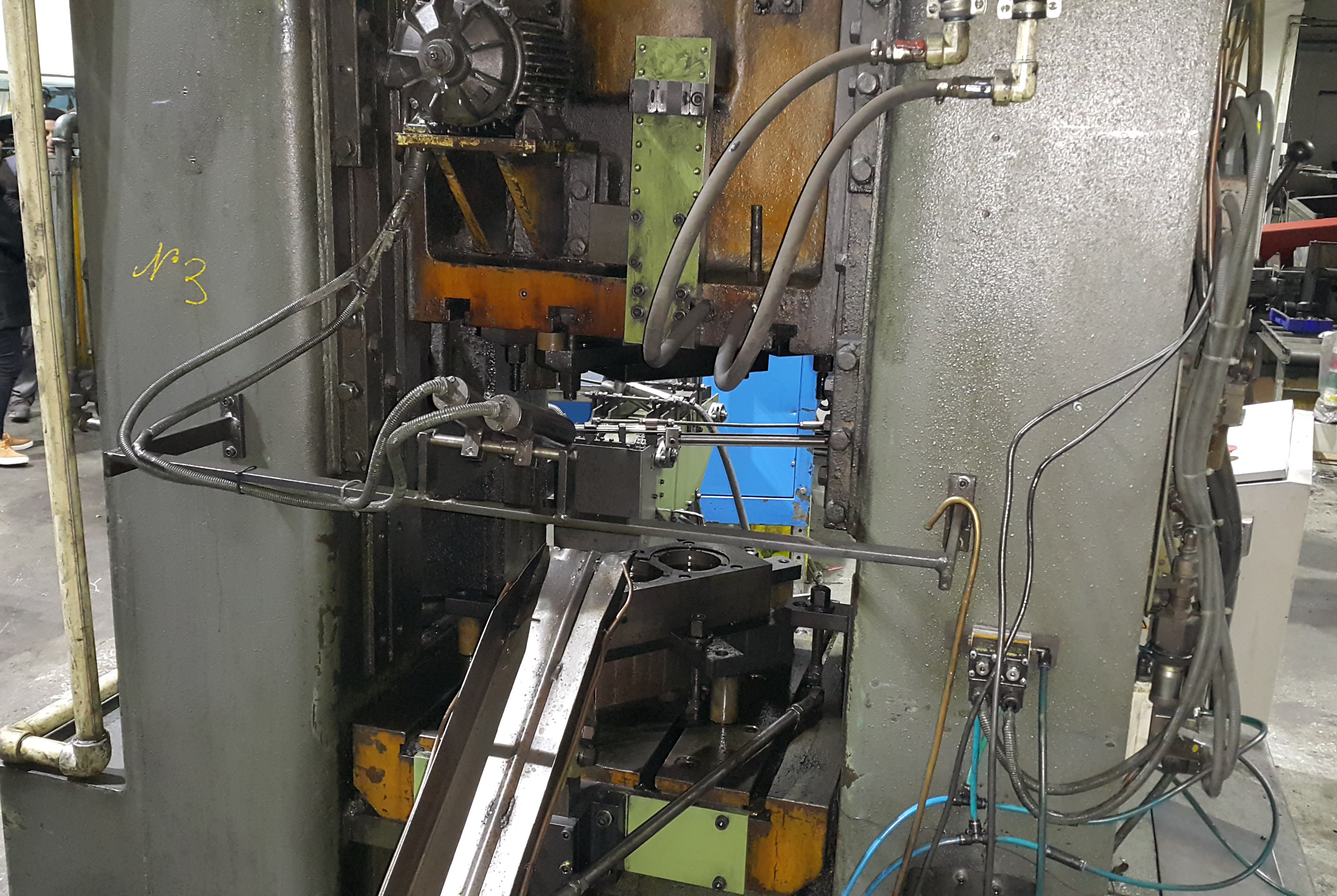 Rovetta *** SOLD *** FO 200 Automatic - Brass Hot Forging Press - 6