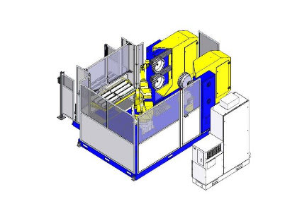 Robot Service Grinding and satin finishing for brass, aluminium and zamak parts - Grinding and Deburring Machines - 7